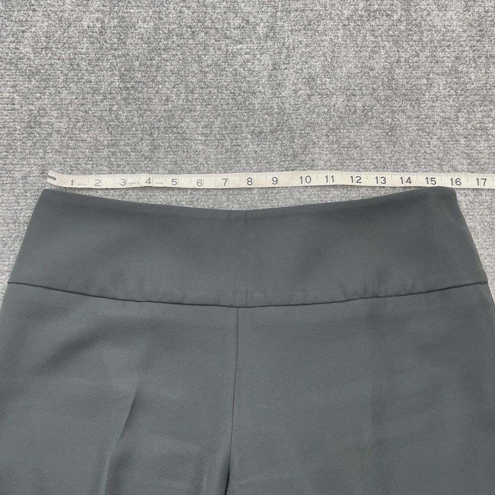 Joseph Ribkoff Pants Womens Size 10 High Rise Flare Leg Side Zip Dark Gray - Picture 5 of 10